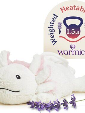 Warmies Microwavable & Weighted Stuffed Axolotl - NWT